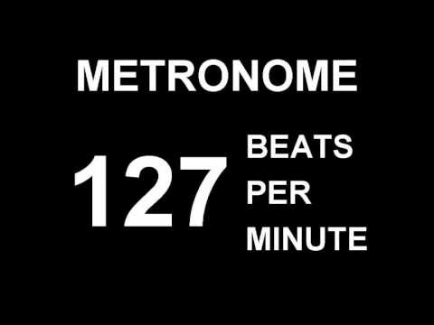 METRONOME 127 BPM (BEATS PER MINUTE)