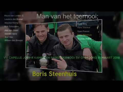 Paastoernooi bij SV Ommoord  Rotterdam   VV Capelle JO19-4
