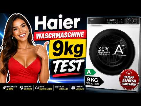 Haier Waschmaschine 9kg Test