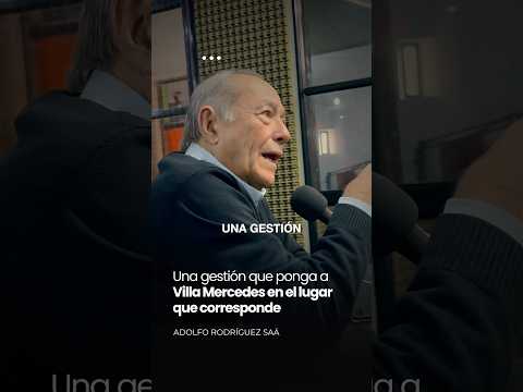 Una gestión que ponga a Villa mercedes en el lugar que merece #sanluis #argentina #rodriguezsaa