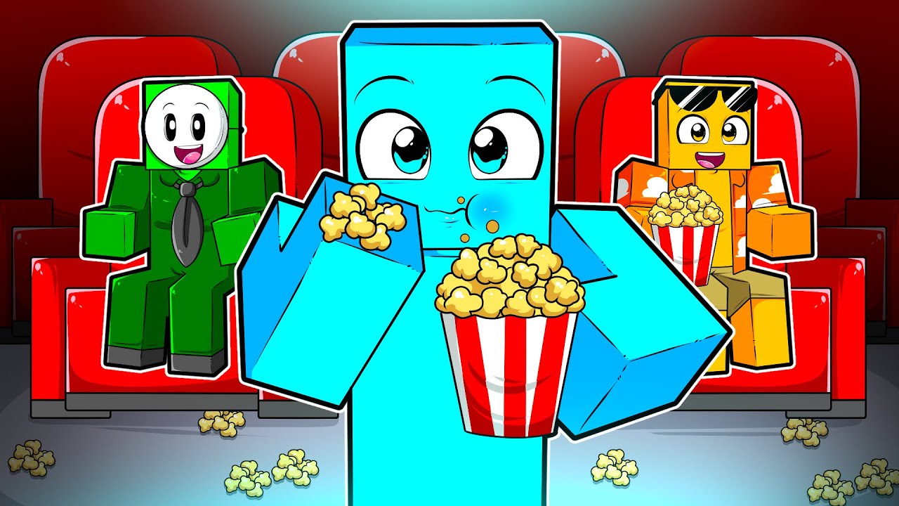 Entrei no Mundo dos Filmes no Minecraft!