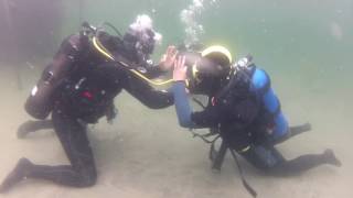 Learn to dive at our one stop private beach location!