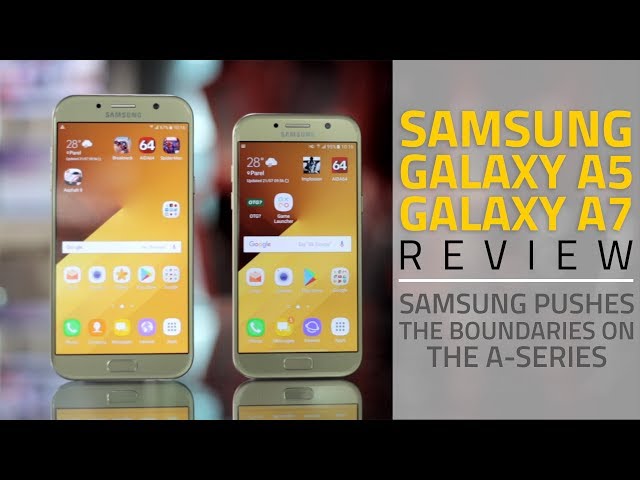het formulier Verplaatsbaar Afleiding Samsung Galaxy A7 (2017) and Galaxy A5 (2017) Review | NDTV Gadgets 360
