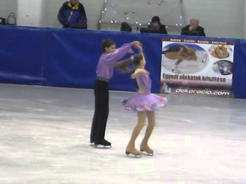 2012. Santa Claus Cup - Katsiaryna Sapazhenkava/Raman Balanovich Free Dance.avi