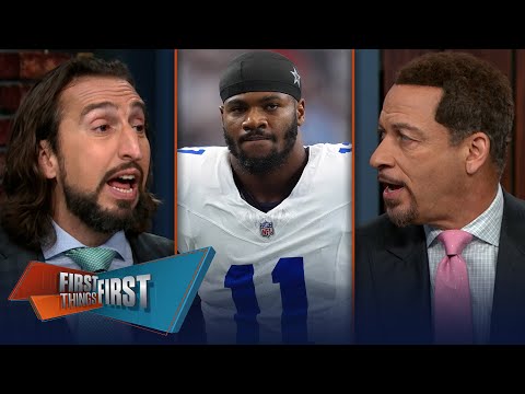 Jerry Jones 'loves drama' of Micah Parsons contract, Ravens the top roster? | FIRST THINGS FIRST