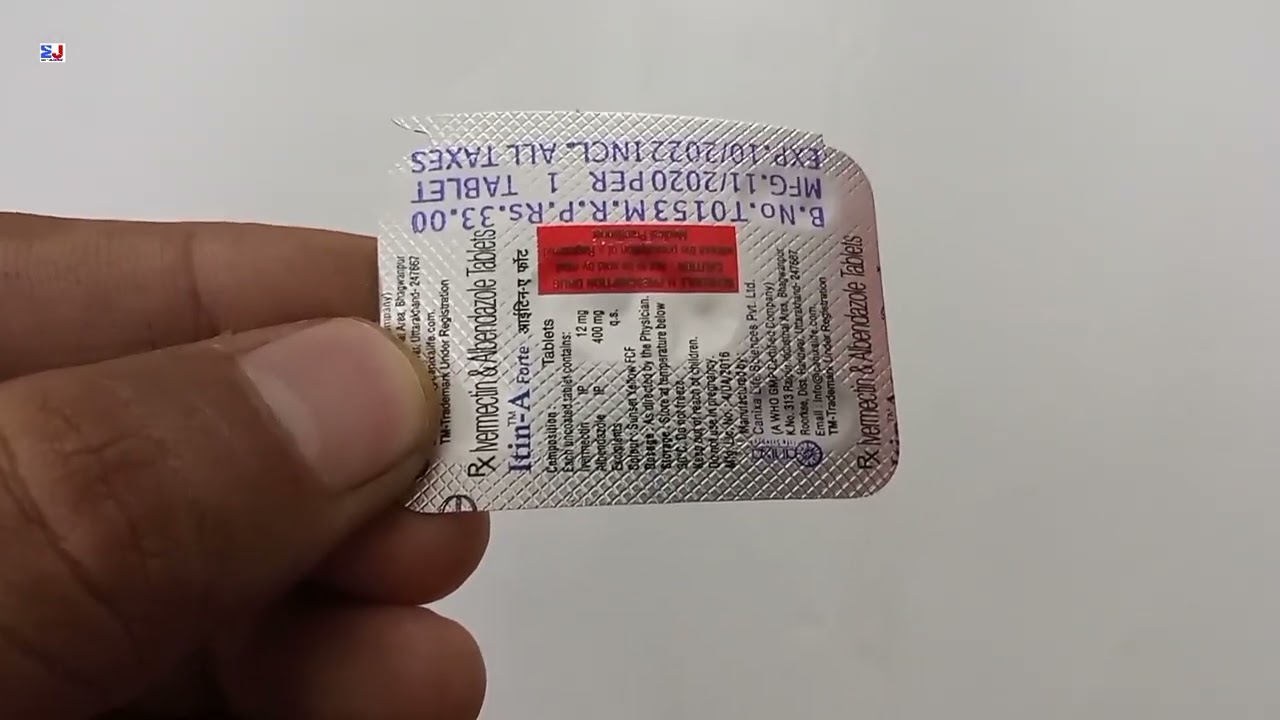 itin A Forte Tablet | ivermectin & Albendazole Tablet Uses | itin a Forte tablet uses Dosage Hindi