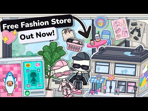 New FREE Fashion Store!? | Toca Boca World! (+ Free Clothing?!) Toca Boca 