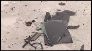 Две иномарки буквально впечатались в жилой дом