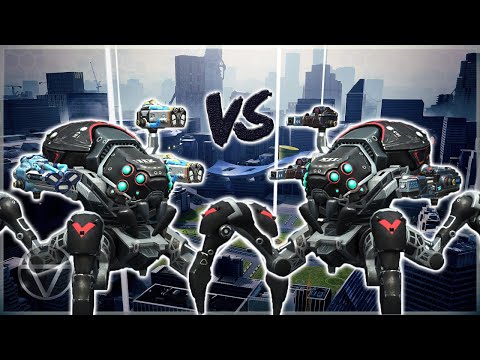 [WR] 🔥 Cryo Rime VS Atomizer Quarker INVADER - Mk2 Comparison | War Robots