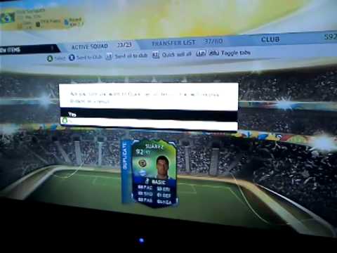 Quick selling 92 rated suarez