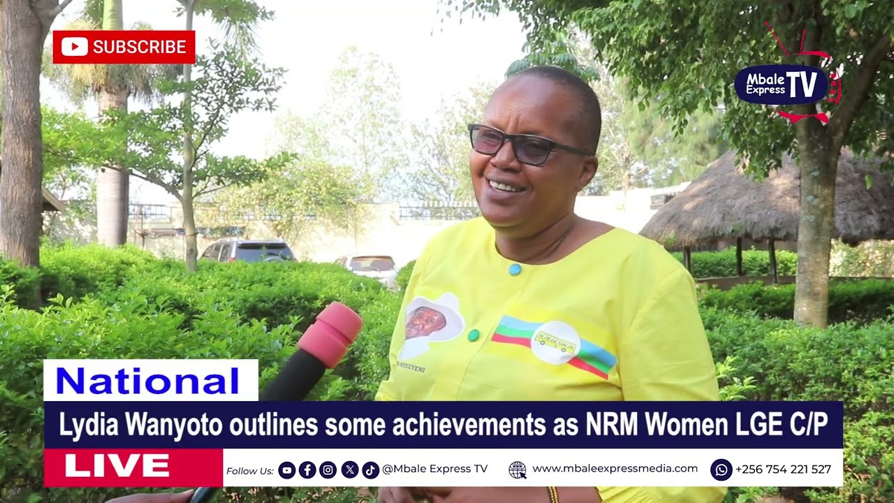 Lydia Wanyoto reflects on her achievements as the Chairperson NRM Women League