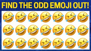 HOW GOOD ARE YOUR EYES #21 l Find The Odd Emoji Out l Emoji Puzzle Quiz