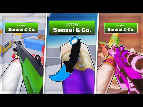 Winning with EVERY SKIN in Roblox Rivals.. (Case 2)