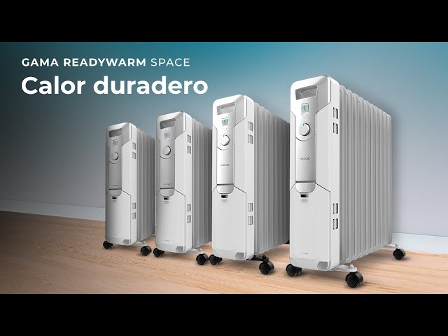 Cecotec ReadyWarm 11000 Space Radiador de Aceite 11 Elementos 2500W video