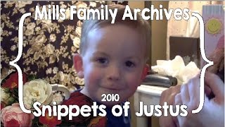 Little Justus Snippets ║ Mills Family Archives #17