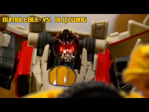 Bumblebee vs. Blitzwing stop-motion (Bumblebee Movie)