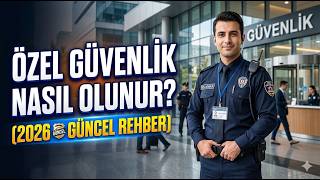 Özel güvenlik nasıl olunur? (2026 güncel rehber)