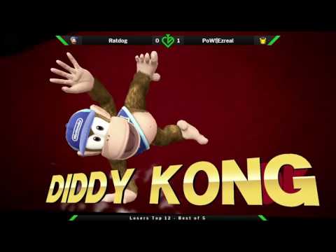Gambits and Gimmicks Losers Top 12 - Ratdog (Diddy Kong) vs Ezreal (Pikachu)