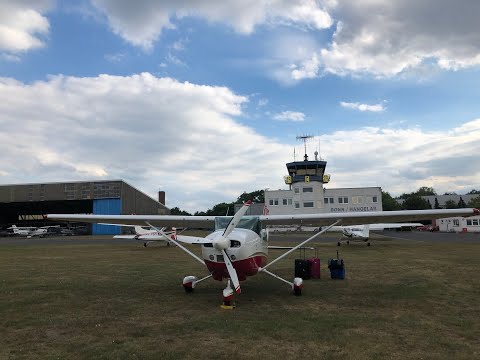 Holiday Flight 2020 Part 4 - from Gmunden, LOLU (Austria) to Borkum, EDWR (Germany) with our C182P