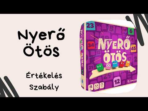 Hogyan legyen a matek szórakoztató: Nyerő Ötös társasjáték játékbemutató és szabályismertető - Társasozz Okosan!