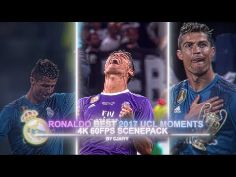 Cristiano Ronaldo Best UCL Moments 4K 60FPS Scenepack / ● ( ADDED TOPAZ NO AE CC)