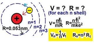 Physics - Modern Physics (17 of 26) The Bohr Atom: Velocity and Radius of the Electron
