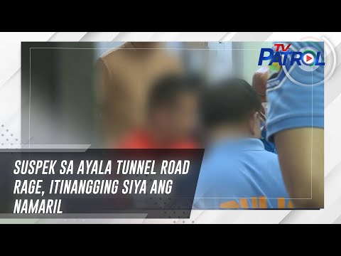 Suspek sa Ayala Tunnel road rage, itinangging siya ang namaril TV Patrol