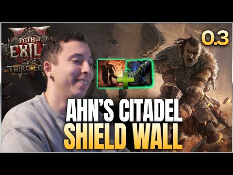 Path of Exile 2 - INSANE Ahn's Citadel Shield Wall Titan Build Guide
