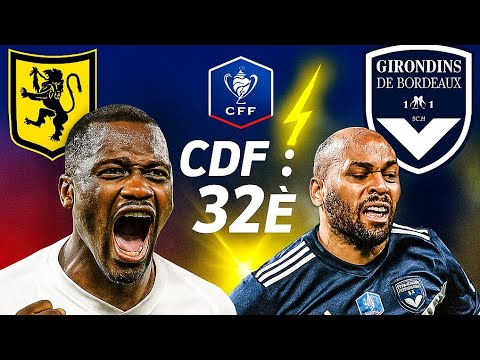 Girondins de Bordeaux 🆚️ Jumeaux de M’zouazia| Résumé 32ème de finale