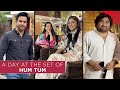 A Day On The Set of Hum Tum | Sarah Khan | Junaid Khan | Danish Nawaz | Cast Interviews | FUCHSIA