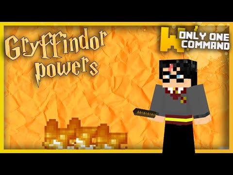 TheRedEngineer - Minecraft - Gryffindor's Magic Powers with only one command block!