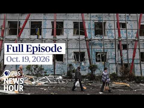 PBS News Hour live episode, Oct. 19, 2026