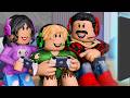 Adopted By A GAMER FAMILY A Roblox Movie