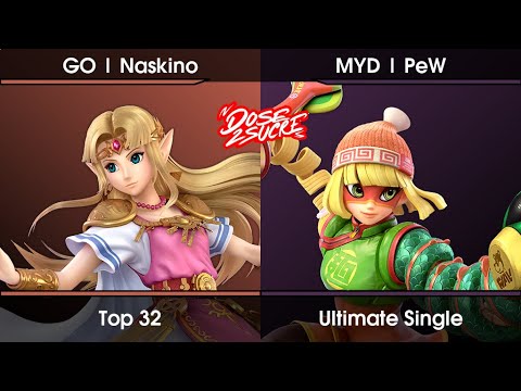 DOSE2SUCRE - 2023.02 Top 32 - GO | Naskino (Zelda) Vs. MYD | PeW (Min Min) SSBU Ultimate Tournament