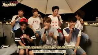 Infinite - Bad + Love Letter + Moonlight + Standing Face To Face (Acoustic Ver.) [Sub Español+Rom]