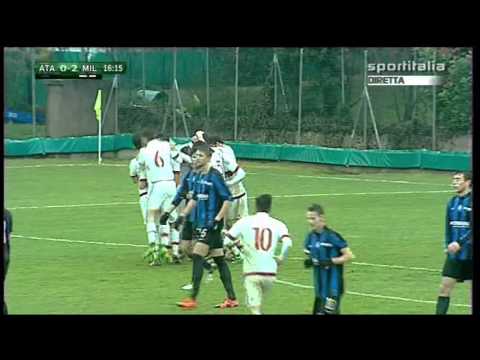 CAMPIONATO PRIMAVERA: Atalanta - Milan 1-3