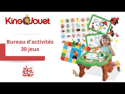 Bureau D Activites 30 Jeux Zig Zag Educatif King Jouet Premiers Apprentissages Zig Zag Educatif Jeux Et Jouets Educatifs