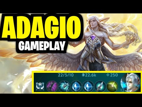 ADAGIO CP MID - 3 HIT INSTANT DIE WITH ADAGIO | VAINGLORY 5V5 |