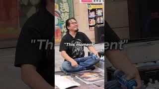"What's your best memory in Japan?" - "THIS MOMENT!" 😂