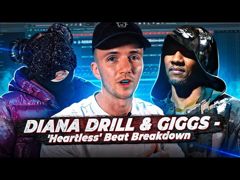 HOW I PRODUCED FOR THE UK'S MOST ICONIC RAPPER! (Heartless Beat Breakdown - Diana Drill ft. Giggs)