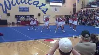 preview picture of video 'State Champion Minerva Lions Cheerleaders 2009'