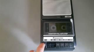 Video thumbnail for PANASONIC RQ-2102 TEST by Robert Falowski