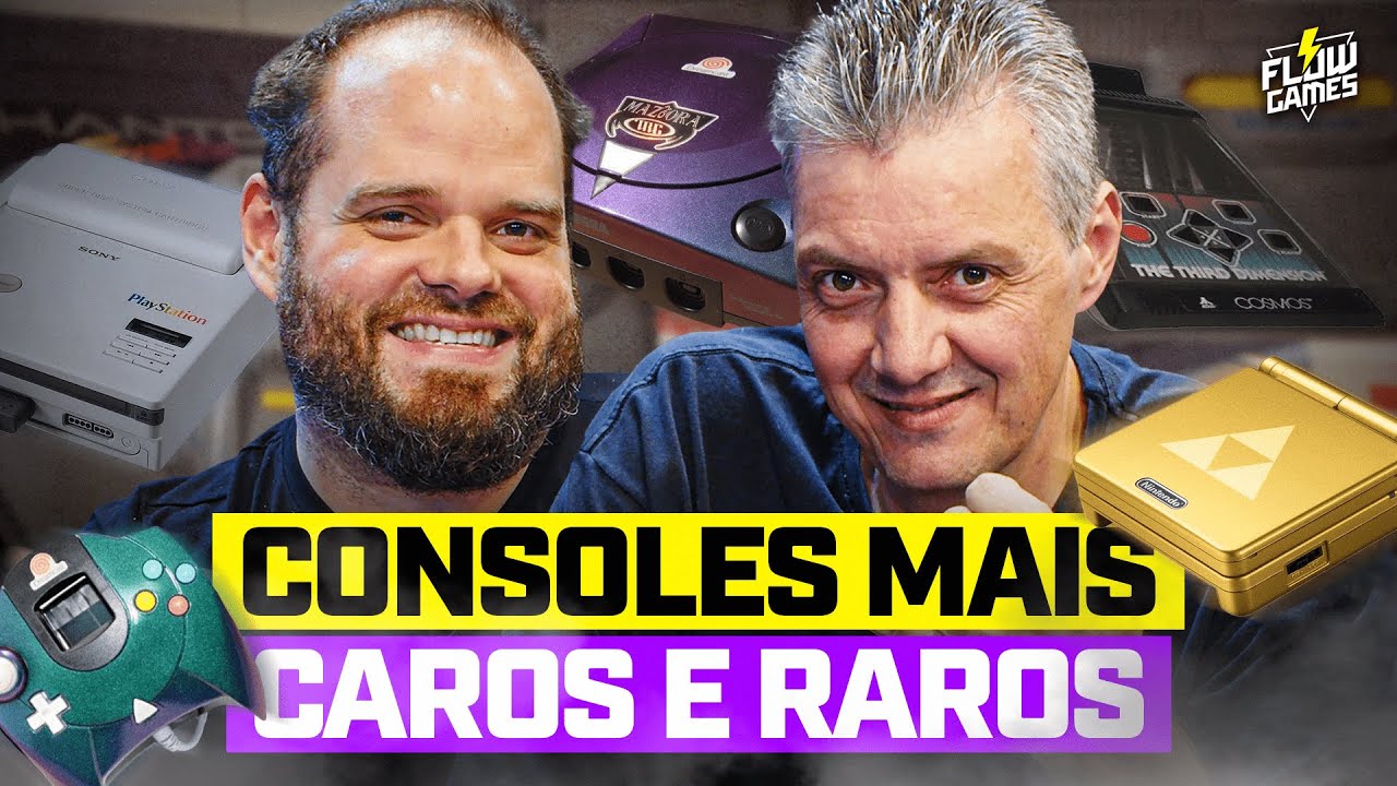 TOP 10 AS EDIÇÕES DE COLECIONADORES MAIS RARAS! (com Tiozão e Mica) #flowgames