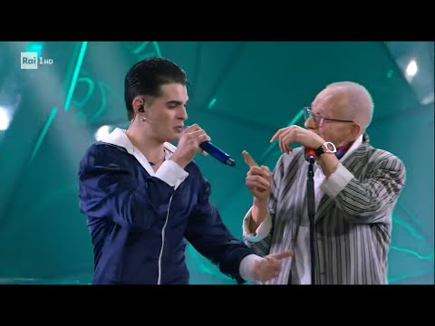 BNKR44 con Pino D'Angiò - Ma quale idea {SANREMO 2024 - LIVE AUDIO +PHOTOS }