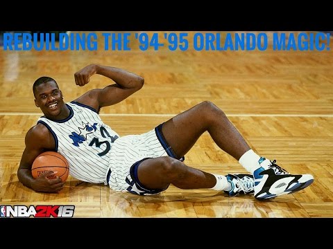 NBA 2K16 MyLeague - Rebuilding The '94-'95 Orlando Magic!