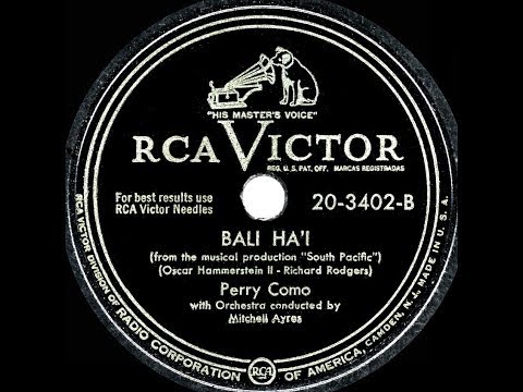 1949 HITS ARCHIVE: Bali Ha’i - Perry Como