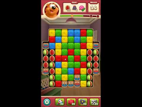 Toon Blast Level 3866 - NO BOOSTERS 🐻🐺🐱 | SKILLGAMING ✔️