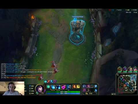 OLD OG League Of Legends Ahri VS Veigar S6 ranked full game (League of Legends)