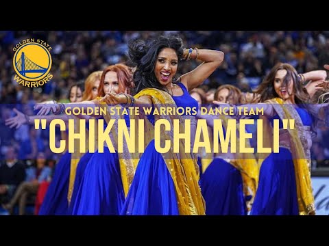 CHIKNI CHAMELI Dance | KATRINA KAIF| NBA Bollywood Routine | Golden State Warriors Dance Team