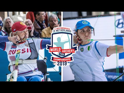 Tatiana Andrievskaia v Eleonora Sarti – compound women bronze | 2019 World Para Championships